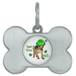 Chihuahua St Patrick's Day Huisdieren Naamplaatje