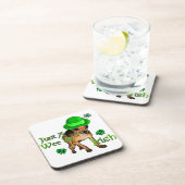 Chihuahua St Patrick's Day Onderzetter (Rechterzijde)