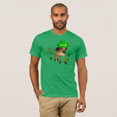 Chihuahua St Patrick's Day T-shirt (Voorkant volledig)