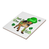 Chihuahua St Patrick's Day Tegeltje (Zijkant)