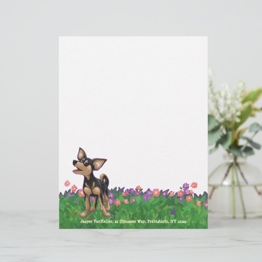 Chihuahua Stationery (Staand voorkant)