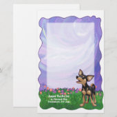 Chihuahua Stationery Briefpapier (Voorkant / Achterkant)
