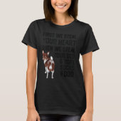 Chihuahua Steal Your Heart Steal Your Bed and Sofa T-shirt (Voorkant)