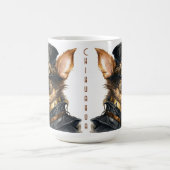 Chihuahua Steampunk Hond Koffiemok (Center)