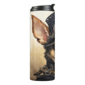 Chihuahua Steampunkhond Thermosbeker (Gedraaid links)