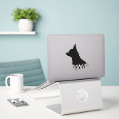 Chihuahua Sticker (Laptop op bureau)