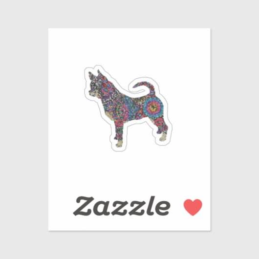 Chihuahua sticker (Vel)