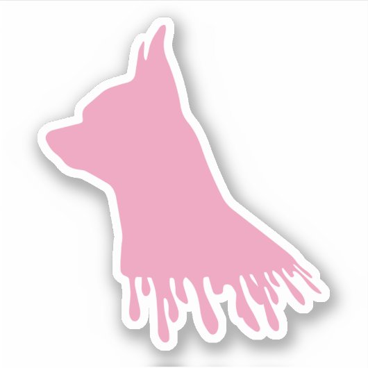 Chihuahua Sticker (Voorkant)