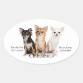 Chihuahua Sticker (Voorkant)