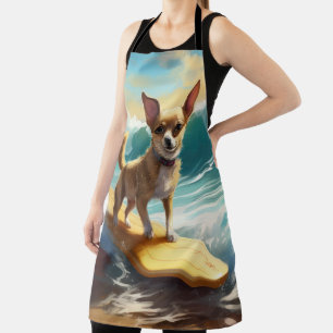 Chihuahua Strand Surfschilderkunst Schort