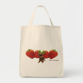 Chihuahua Strawberries Alore Bag Tote Bag