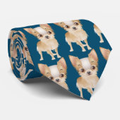 chihuahua stropdas (Opgerold)