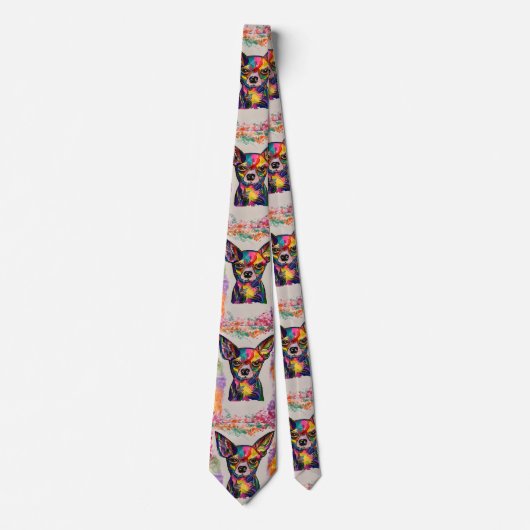 Chihuahua-Stropdas Stropdas (Voorkant)