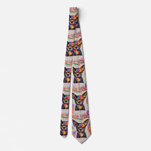 Chihuahua-Stropdas Stropdas (Achterkant)