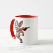 Chihuahua superheld. mok (Voorkant links)