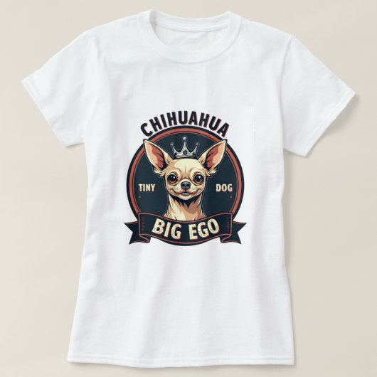 Chihuahua T-shirt (Design voorkant)