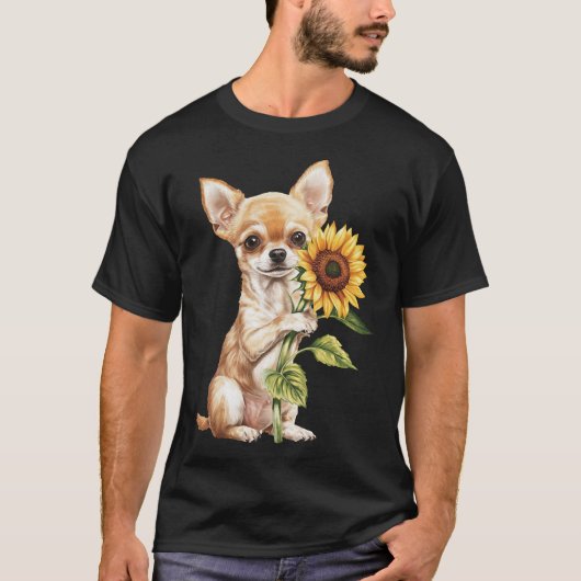 Chihuahua   t-shirt (Voorkant)