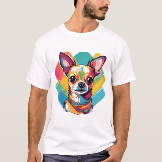 Chihuahua T-shirt (Voorkant)