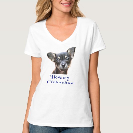 Chihuahua T-shirt (Voorkant)