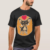 Chihuahua T-shirt (Voorkant)