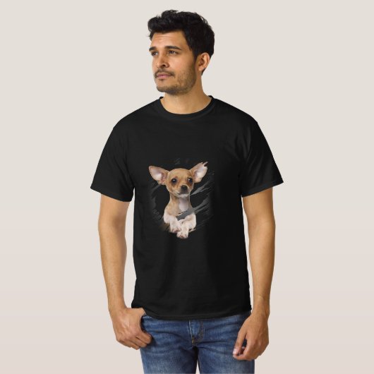 Chihuahua T-shirt (Voorkant volledig)