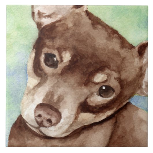 Chihuahua Tegeltje (Voorkant)