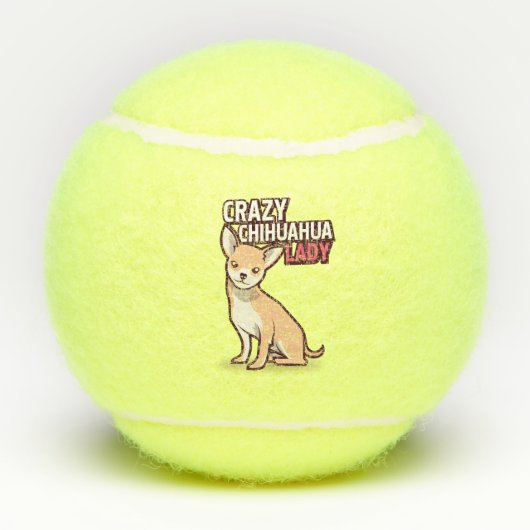 Chihuahua Tennis Balls Tennisballen (Achterkant)