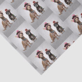 Chihuahua Tissuepapier (Detail)