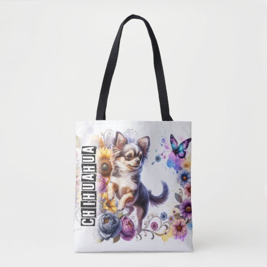 Chihuahua Tote Bag (Voorkant)
