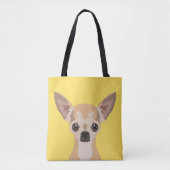 Chihuahua Tote Bag (Voorkant)