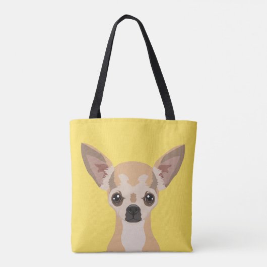 Chihuahua Tote Bag (Achterkant)