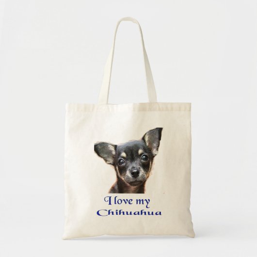 chihuahua tote bag (Voorkant)