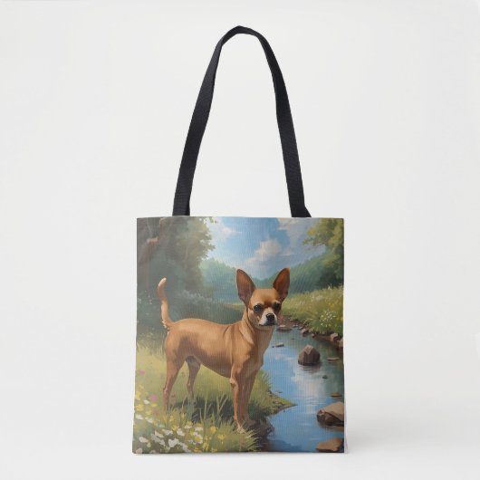 Chihuahua Tote Bag (Voorkant)