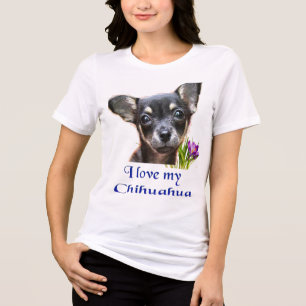 chihuahua Tri-Blend shirt