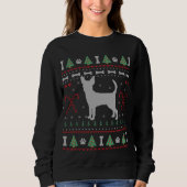 Chihuahua Ugly Sweater Kerstmis Funny Dog Lover (Voorkant)