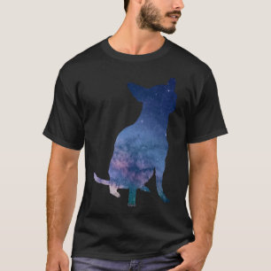 Chihuahua uit dit wereldruimtethema Dog T-shirt