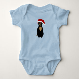 Chihuahua Vakantie Baby Bodysuit