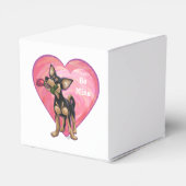 Chihuahua Valentijnsdag Bedankdoosjes (Achterkant)