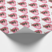 Chihuahua Valentijnsdag Cadeaupapier (Hoek)