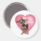 Chihuahua Valentijnsdag Magneet (Voorkant / Achterkant)