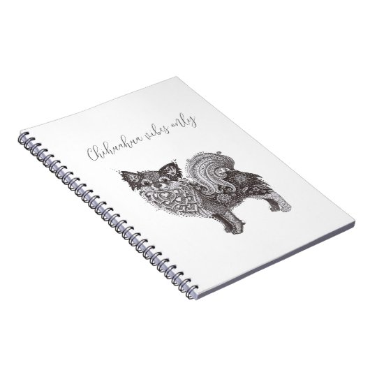 Chihuahua Vibes Classic Notebook Notitieboek (Rechterzijde)