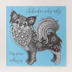 Chihuahua Vibes Puzzel met Cadeau Doos