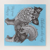 Chihuahua Vibes Puzzle with Gift Box Legpuzzel (Horizontaal)