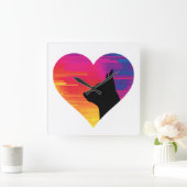 Chihuahua      vierkante klok (Huis)