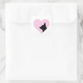 Chihuahua Vierkante Sticker (Tas)