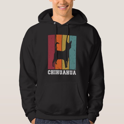 Chihuahua Vintage  2 Hoodie (Voorkant)
