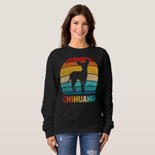 Chihuahua Vintage Trui (Voorkant volledig)