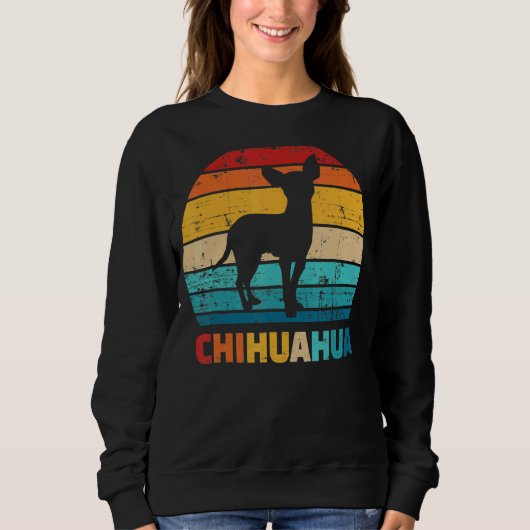 Chihuahua Vintage Trui (Voorkant)