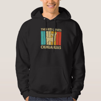 Chihuahua voor kinderen jongens huisdier eigenaar  hoodie