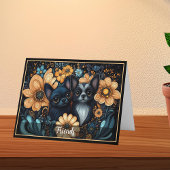 Chihuahua Vrienden Art Nouveau Chic Note Kaarten